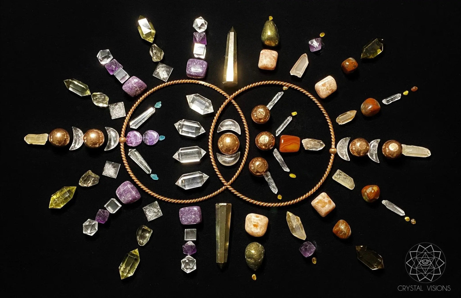Crystal Grid Your Home - Crystal Visions Store
