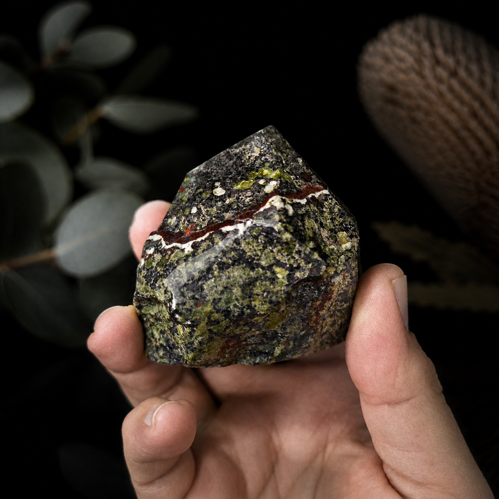 Dragon Blood Jasper | Polished Point