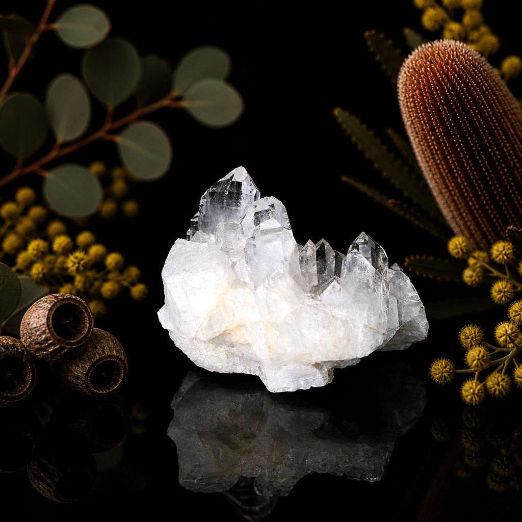Clear Quartz Cluster