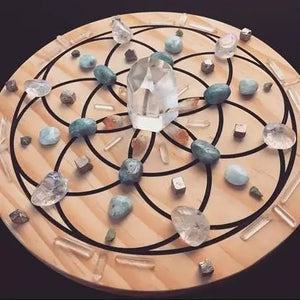 Custom Crystal Grid Service - Deposit - Crystal Visions Store