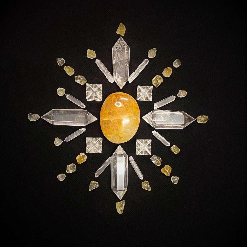 Custom Crystal Grid Service - Deposit - Crystal Visions Store