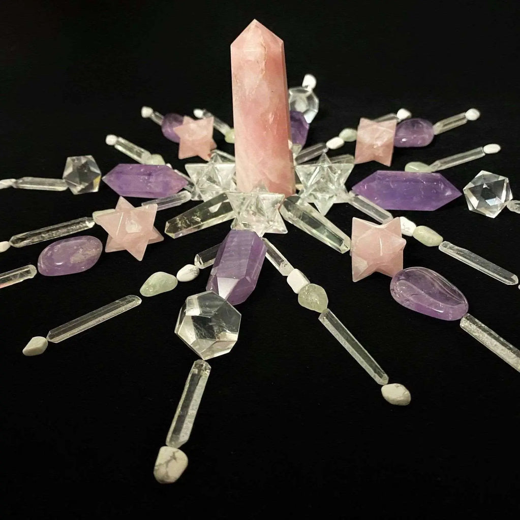 Custom Crystal Grid Service - Deposit - Crystal Visions Store