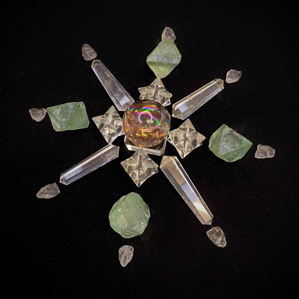 Custom Crystal Grid Service - Deposit - Crystal Visions Store