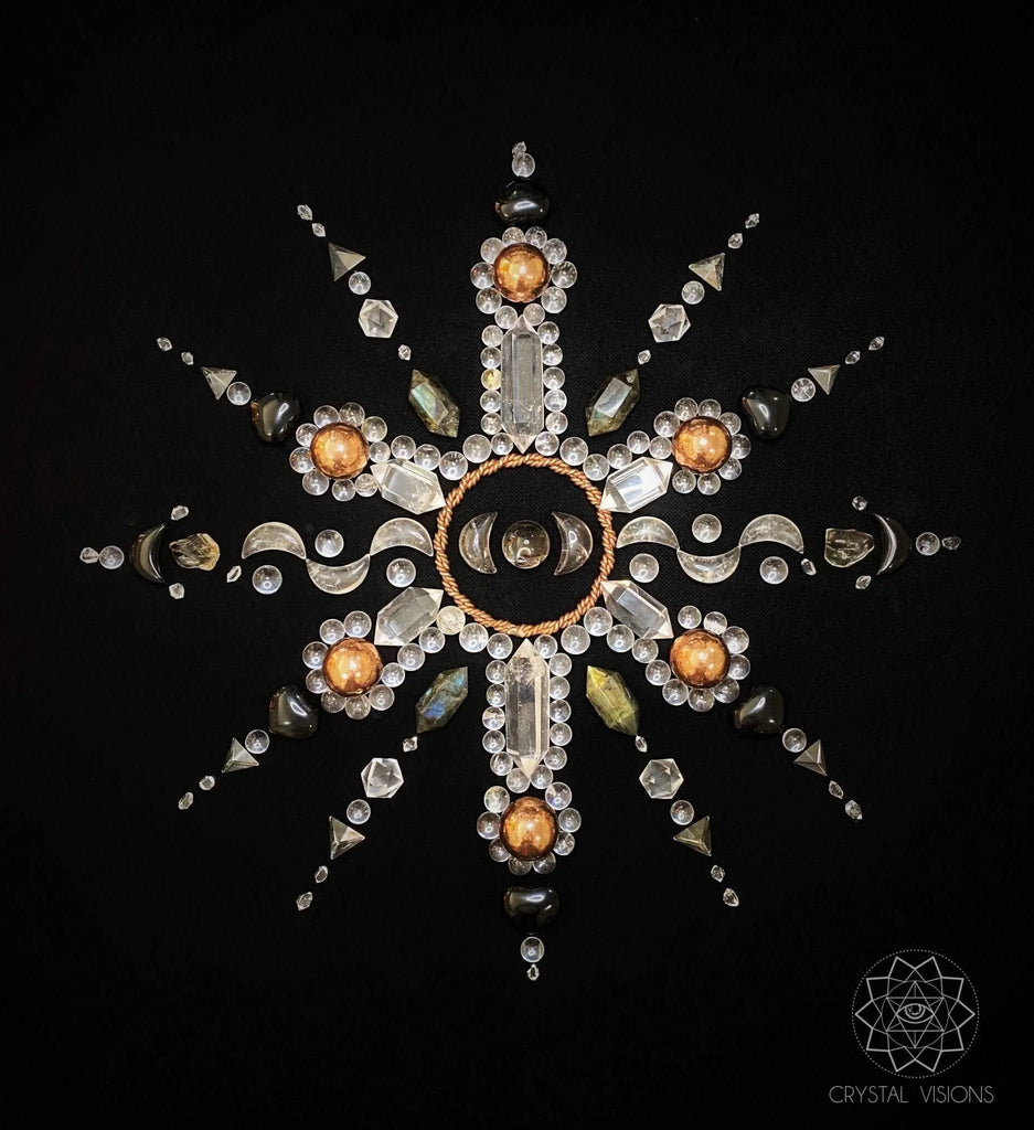 Custom Crystal Grid Service - Deposit - Crystal Visions Store