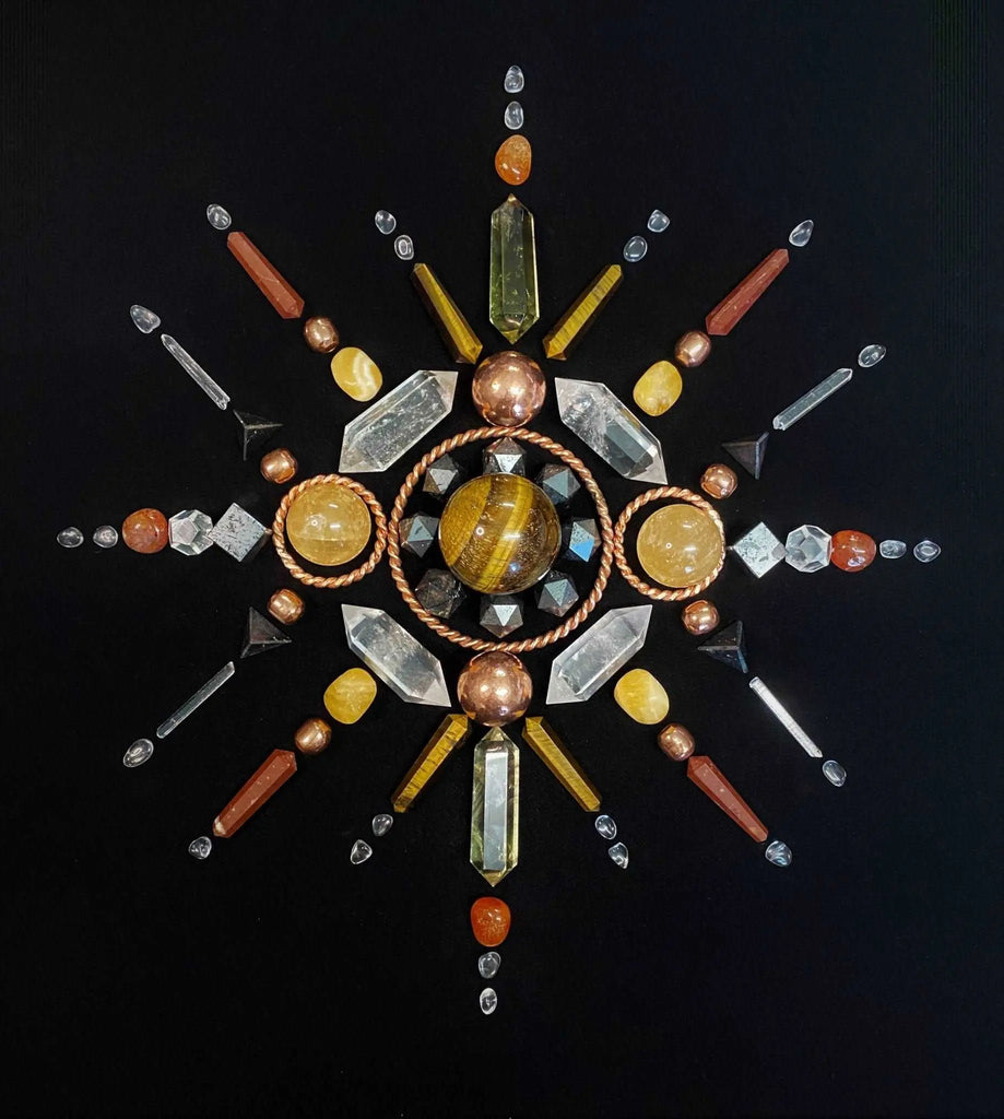 Custom Crystal Grid Service - Deposit - Crystal Visions Store