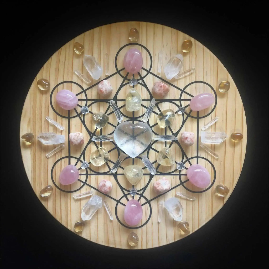 Custom Crystal Grid Service - Deposit - Crystal Visions Store