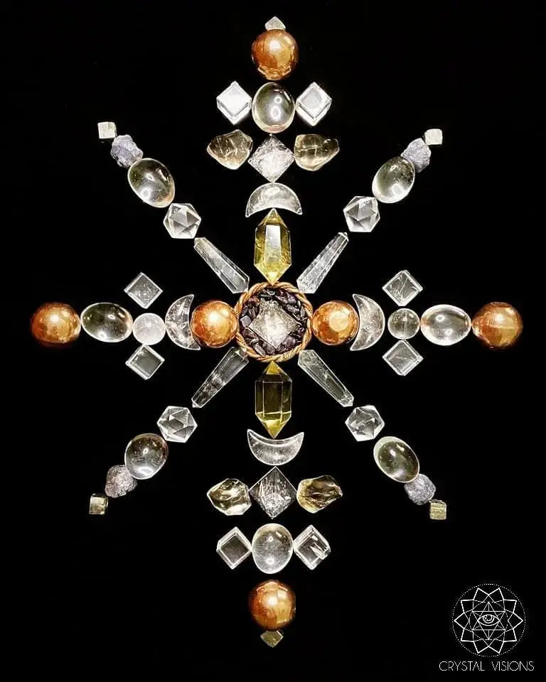 Custom Crystal Grid Service - Deposit - Crystal Visions Store