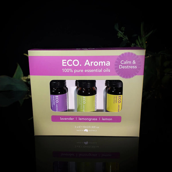 ECO. Calm & Destress Aroma Trio