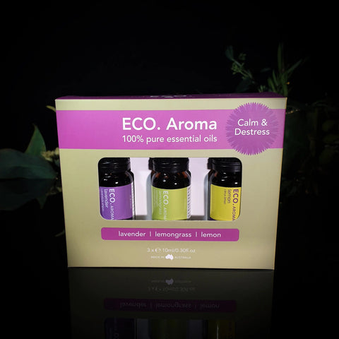ECO. Calm & Destress Aroma Trio Crystal Visions Store