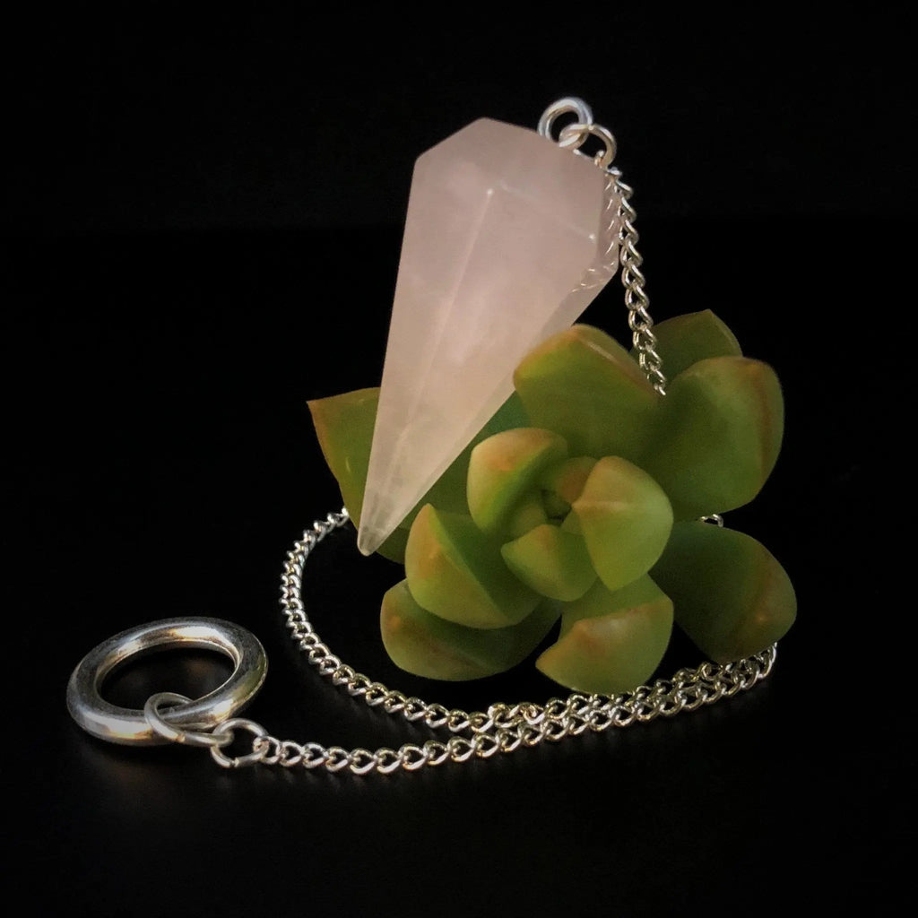 Rose Quartz Pendulum Crystal Visions Store