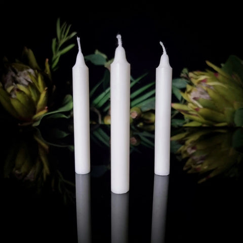 White Spell Candle Crystal Visions Store