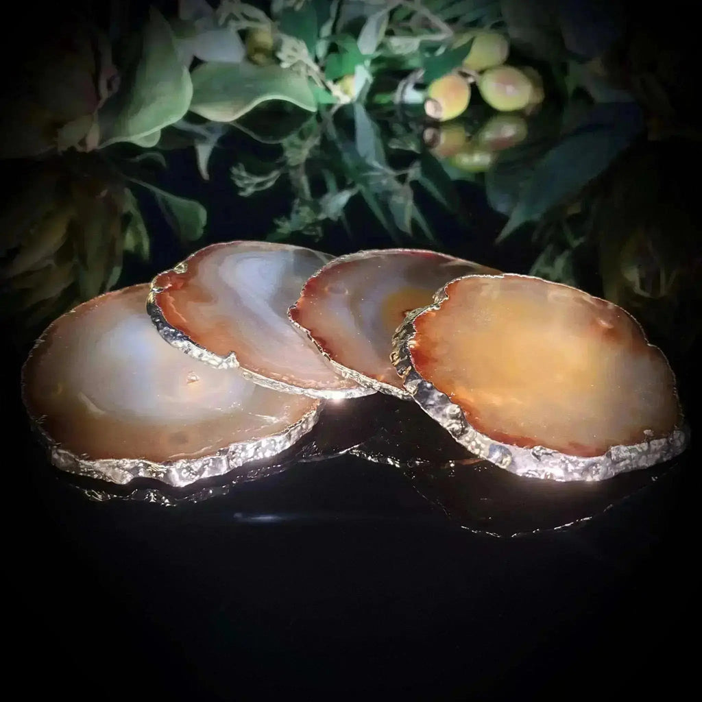 Agate Coasters - Crystal Visions Store