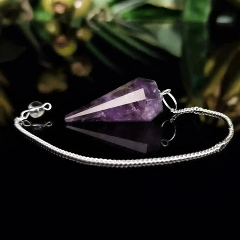 Amethyst Pendulum - Crystal Visions Store