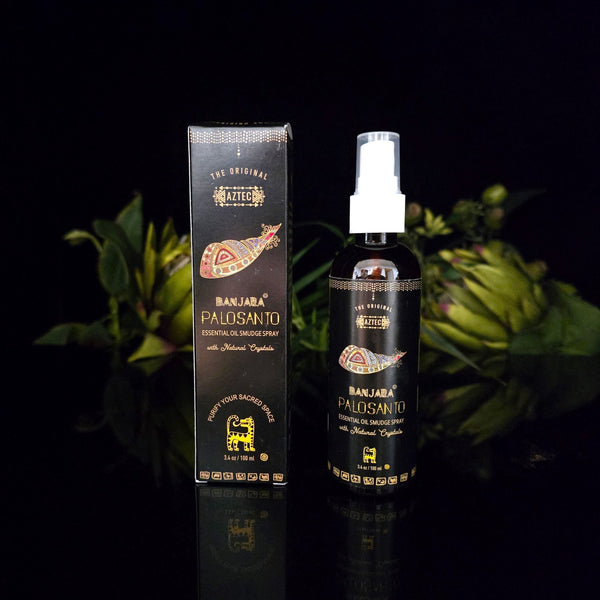 Banjara Essential Oil Smudge Spray - Palo Santo - Crystal Visions Store