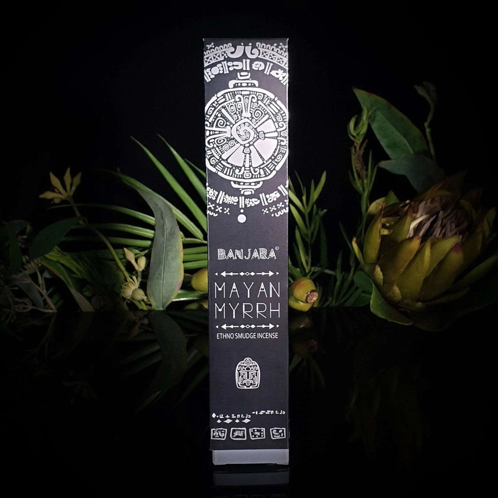 Banjara Mayan Myrrh Incense - Crystal Visions Store