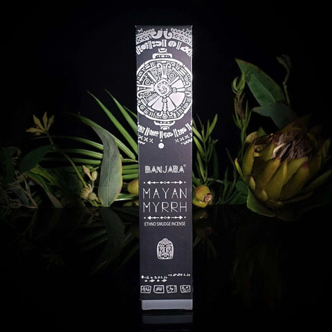 Banjara Mayan Myrrh Incense - Crystal Visions Store