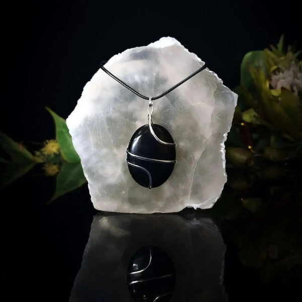 Black Obsidian Necklace