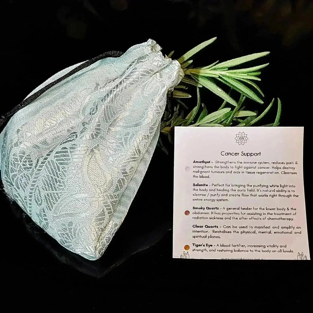 Cancer Support Tumbles - Crystal Visions Store