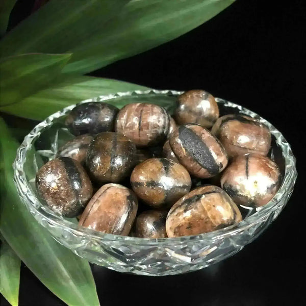 Chiastolite Tumble Stones