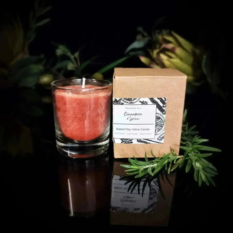 Cinnamon and Spice Votive Candle - Crystal Visions Store