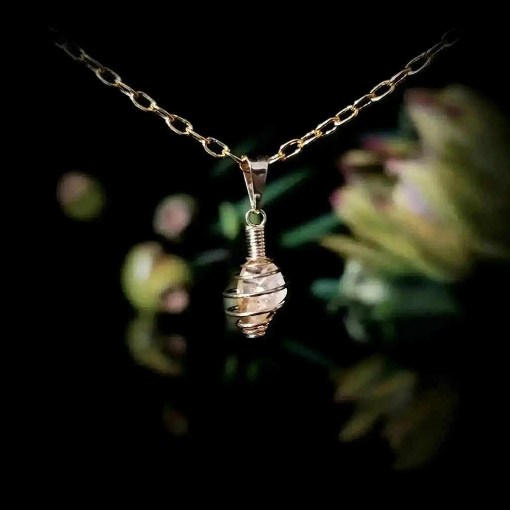 Citrine & Gold Necklace - Crystal Visions Store