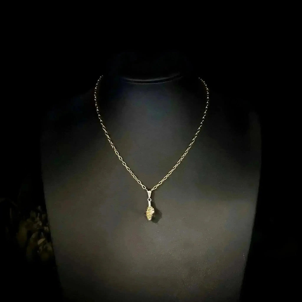 Citrine & Gold Necklace - Crystal Visions Store