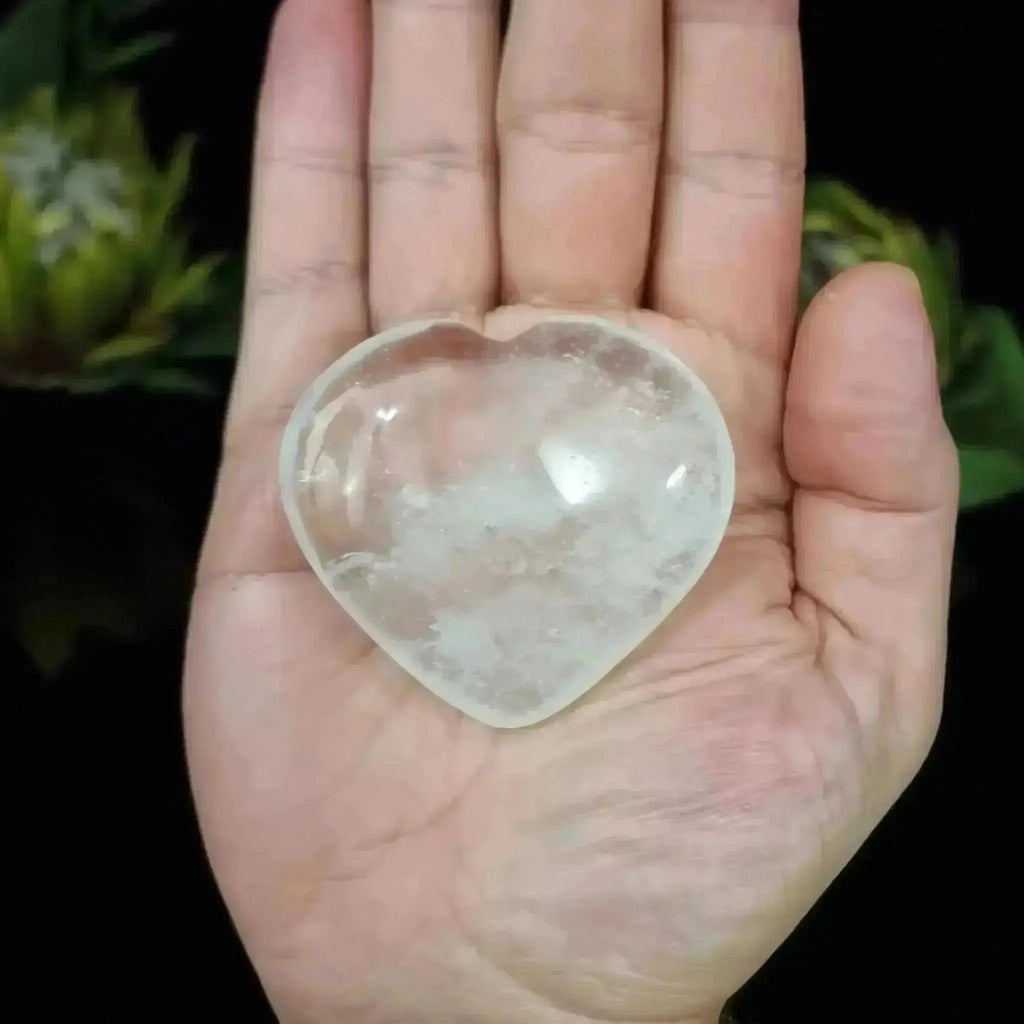 Clear Quartz Heart - Crystal Visions Store