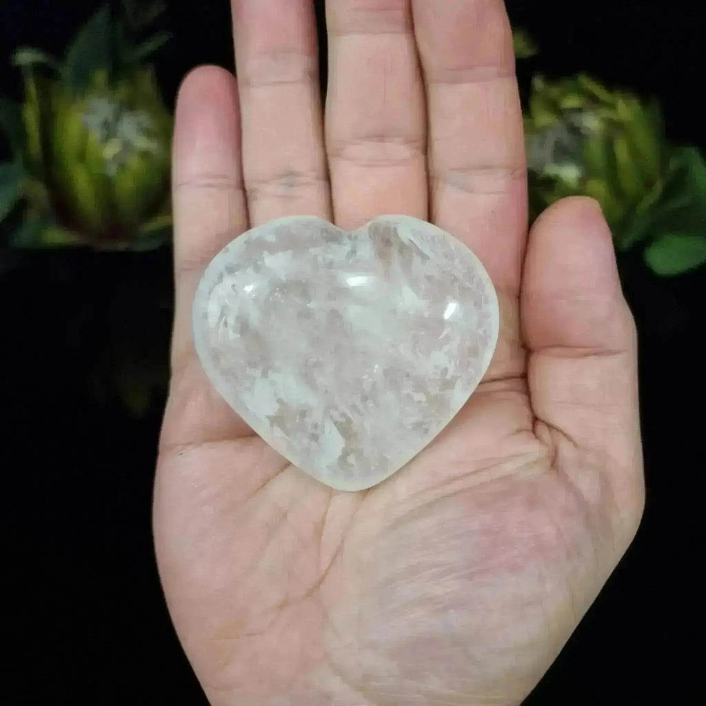 Clear Quartz Heart - Crystal Visions Store