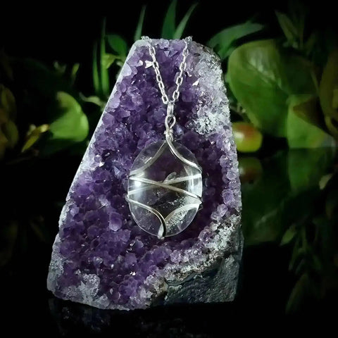 Clear Quartz Necklace - Crystal Visions Store