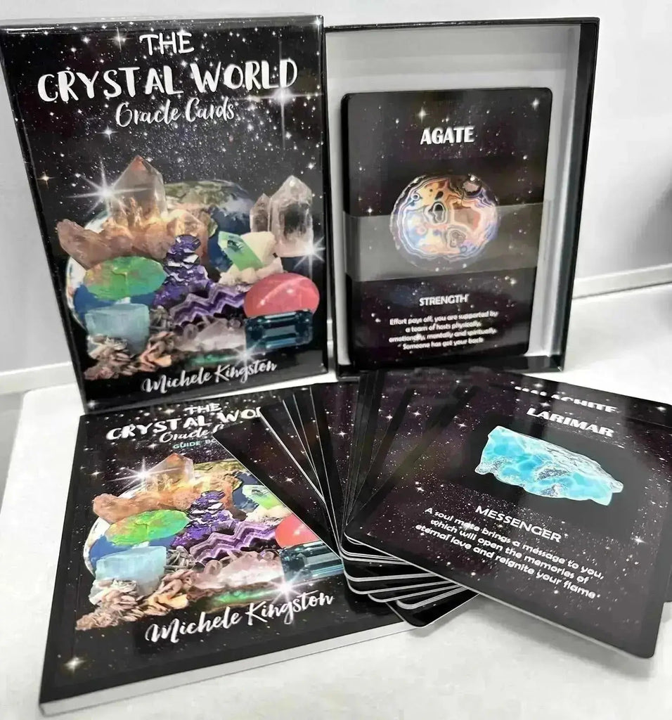 Crystal World Oracle Cards - Crystal Visions Store
