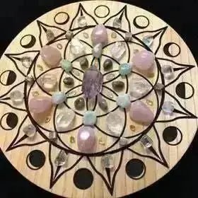 Custom Crystal Grid Service - Deposit - Crystal Visions Store