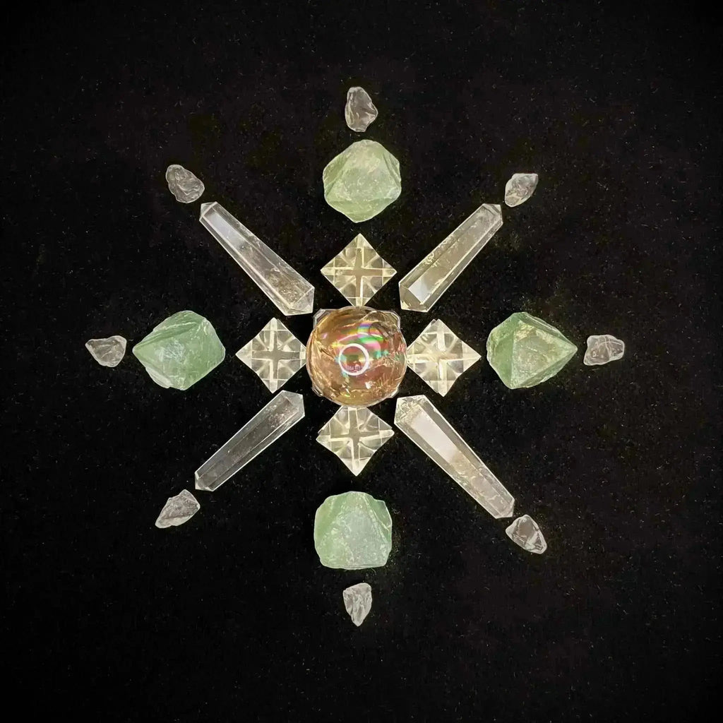 Custom Crystal Grid Service - Deposit - Crystal Visions Store