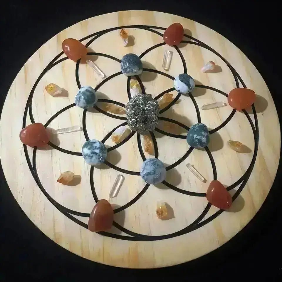 Custom Crystal Grid Service - Deposit - Crystal Visions Store