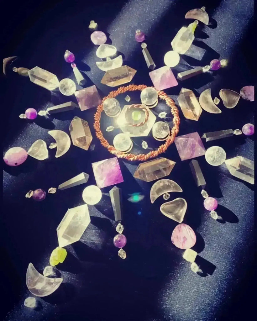 Custom Crystal Grid Service - Deposit - Crystal Visions Store