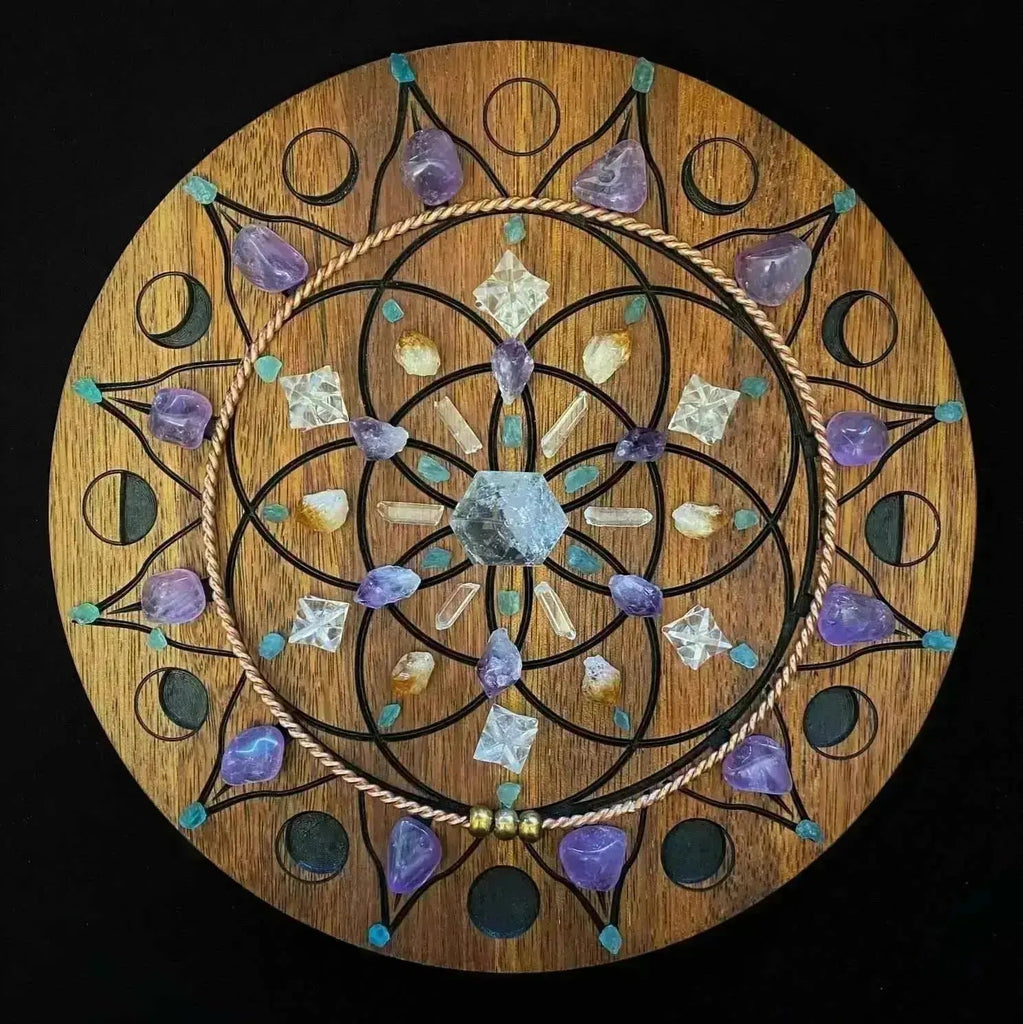 Custom Crystal Grid Service - Deposit - Crystal Visions Store