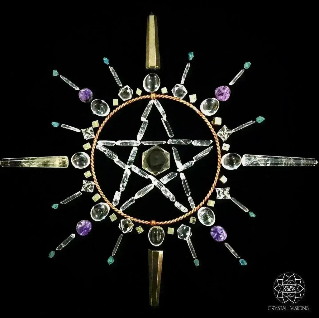 Custom Crystal Grid Service - Deposit - Crystal Visions Store