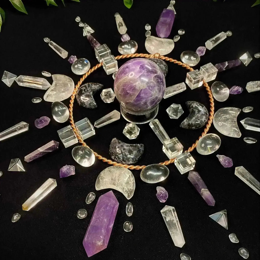 Custom Crystal Grid Service - Deposit - Crystal Visions Store