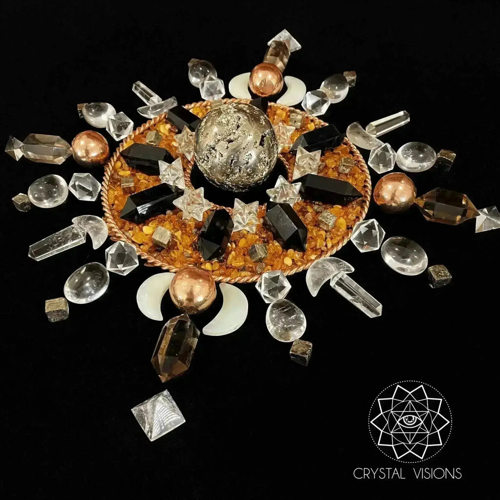 Custom Crystal Grid Service - Deposit - Crystal Visions Store