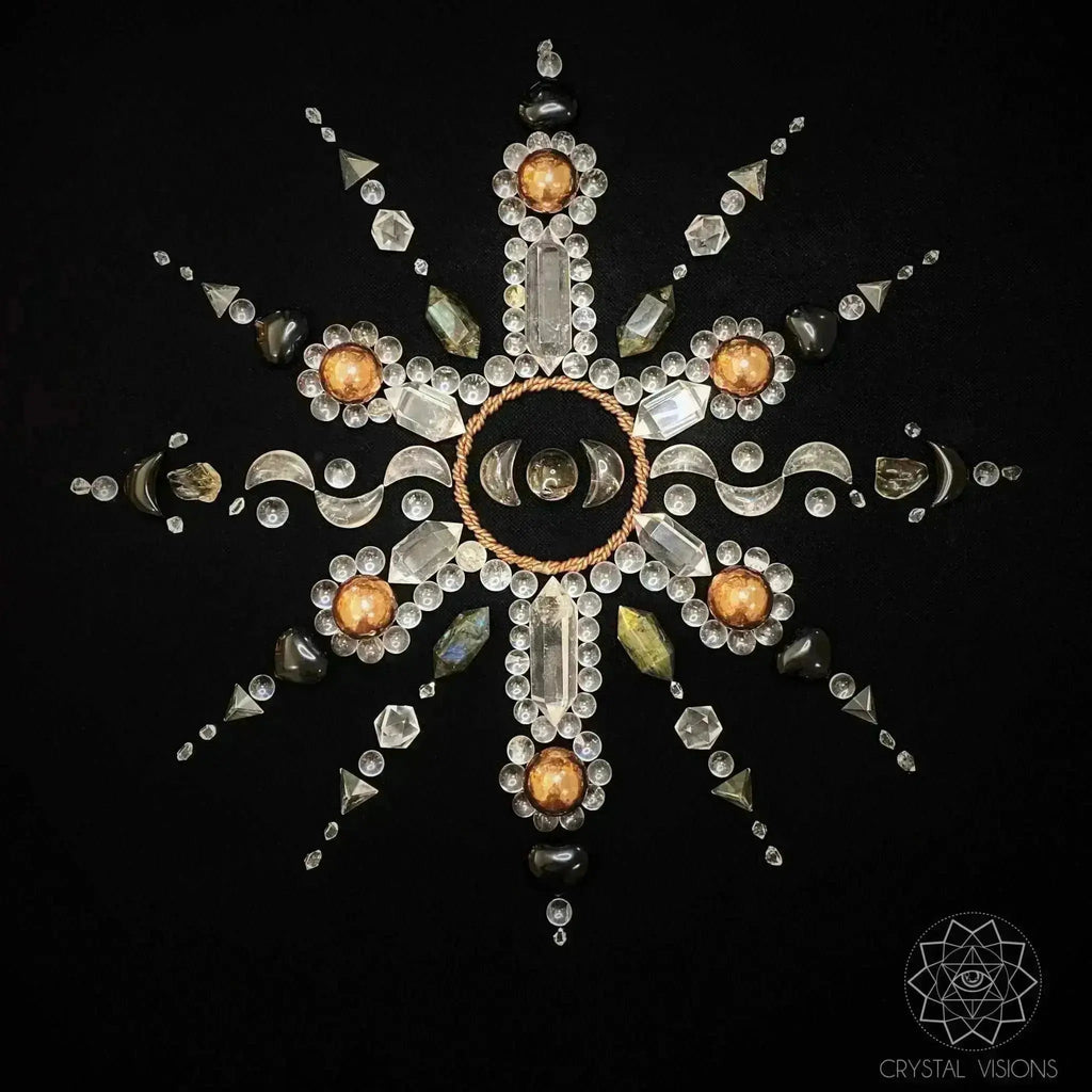 Custom Crystal Grid Service - Deposit - Crystal Visions Store