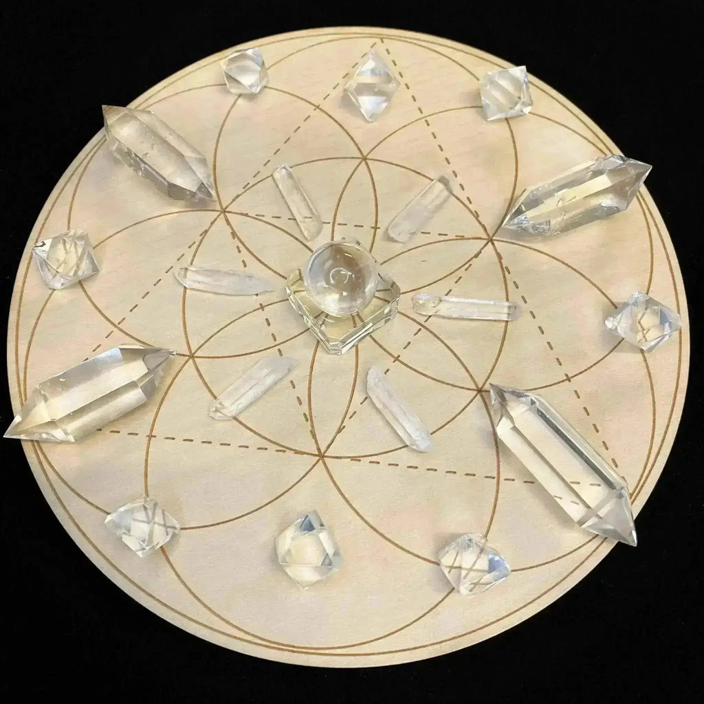 Custom Crystal Grid Service - Deposit - Crystal Visions Store