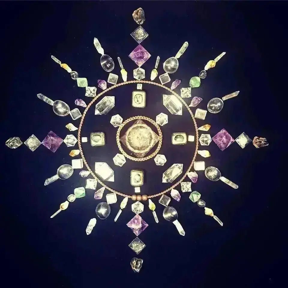 Custom Crystal Grid Service - Deposit - Crystal Visions Store