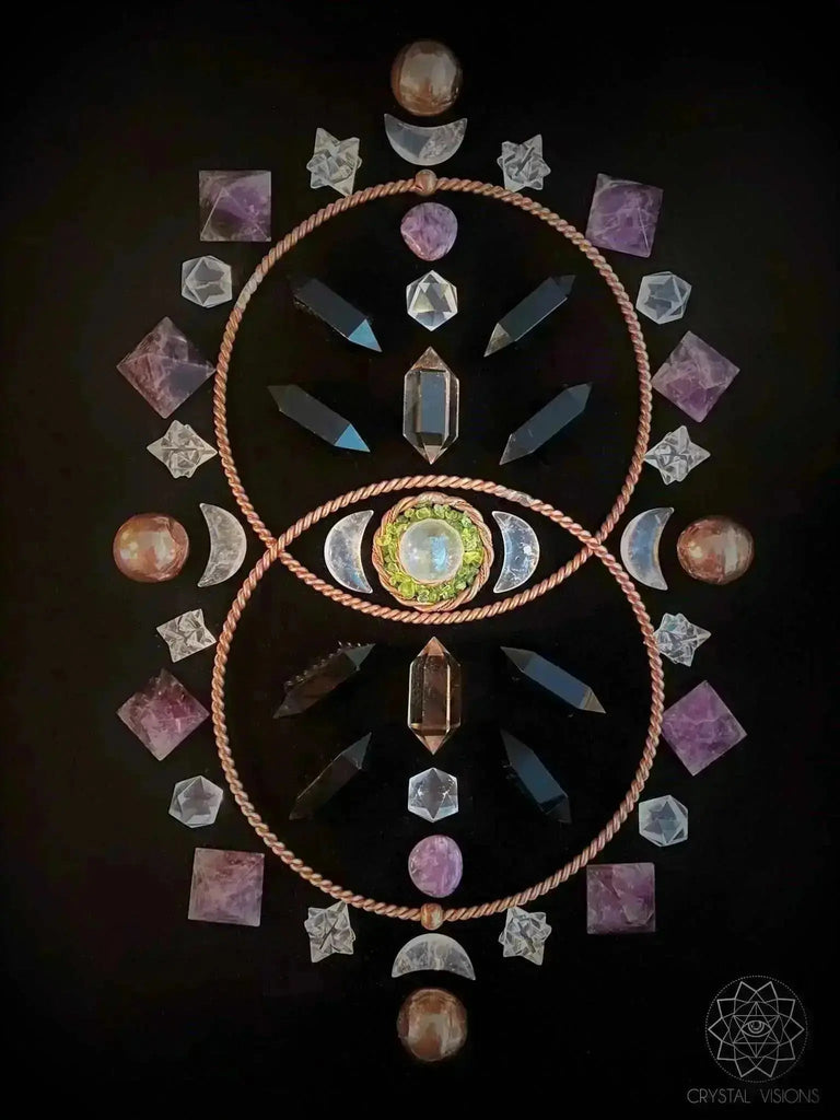 Custom Crystal Grid Service - Deposit - Crystal Visions Store