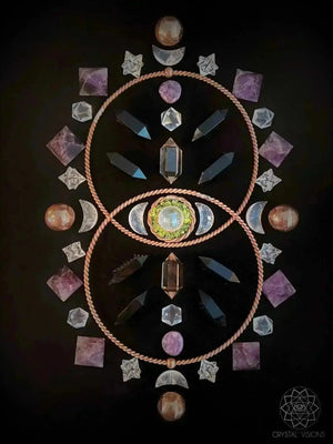 Custom Crystal Grid Service - Deposit - Crystal Visions Store