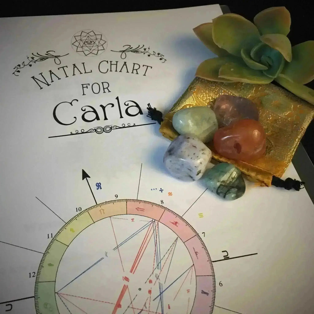 Digital Natal Chart - Crystal Visions Store
