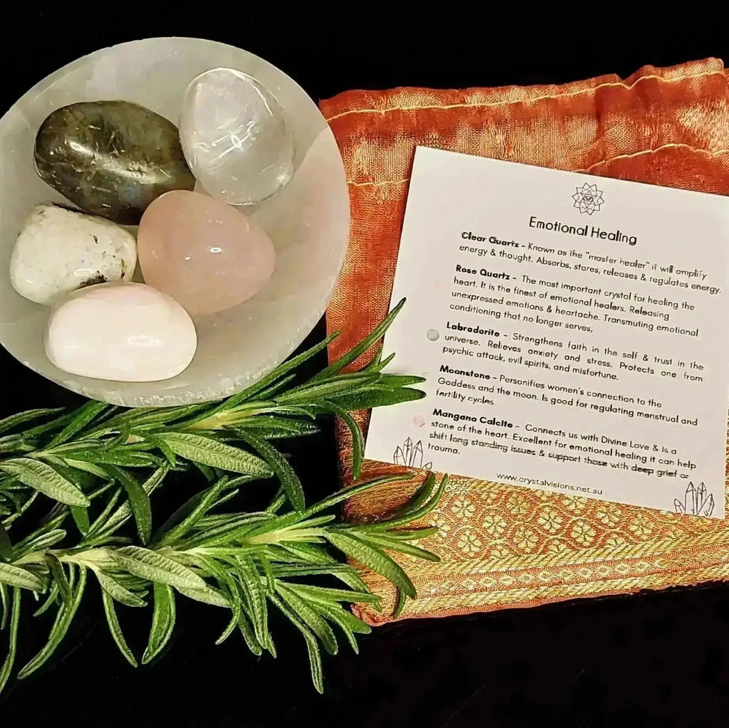 Emotional Healing Tumbles - Crystal Visions Store
