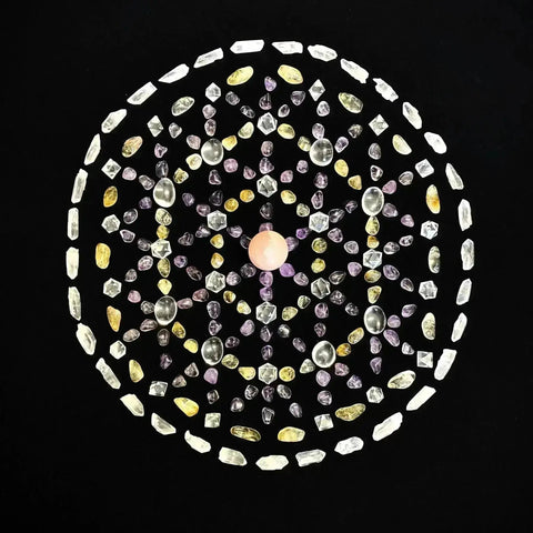 Flower of Life Crystal Grid - Crystal Visions Store