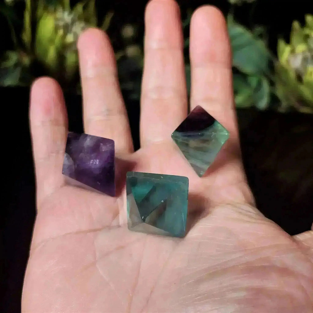Fluorite Octahedrals - Crystal Visions Store