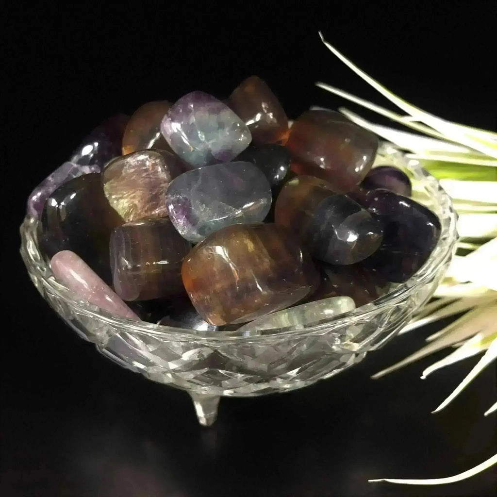 Fluorite Tumble Stones - Crystal Visions Store