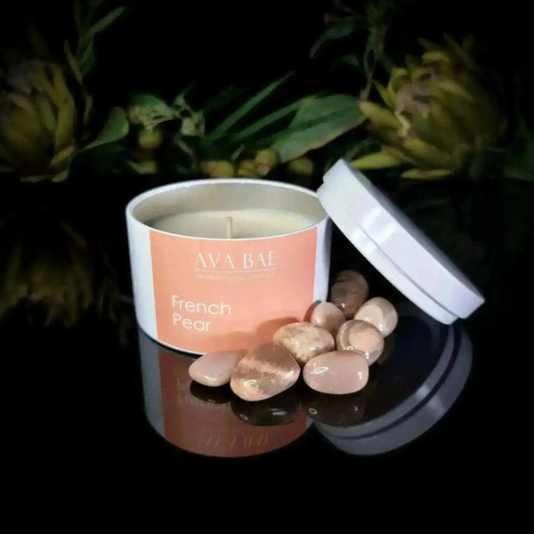 French Pear Travel Candle