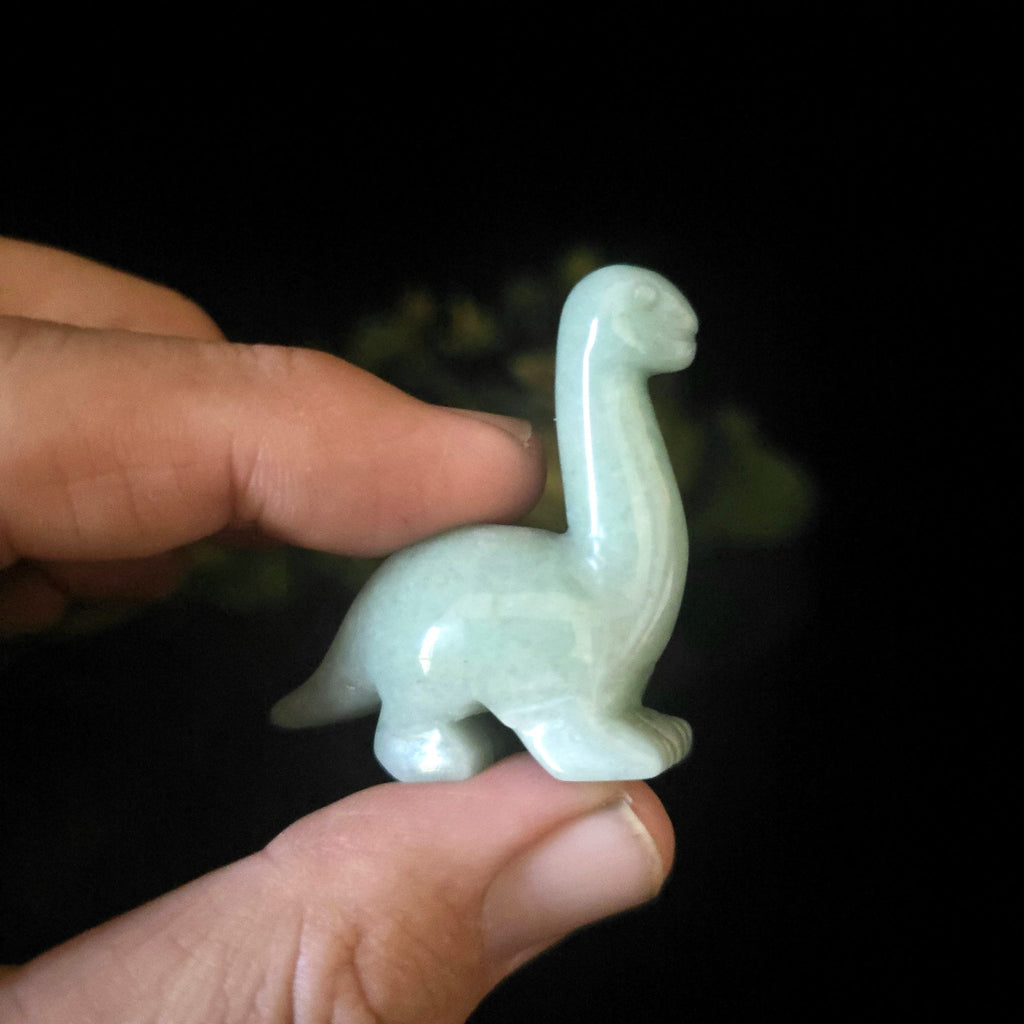 Green Aventurine Dinosaur - Crystal Visions Store